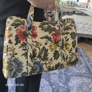 Tapestry/carpet purse